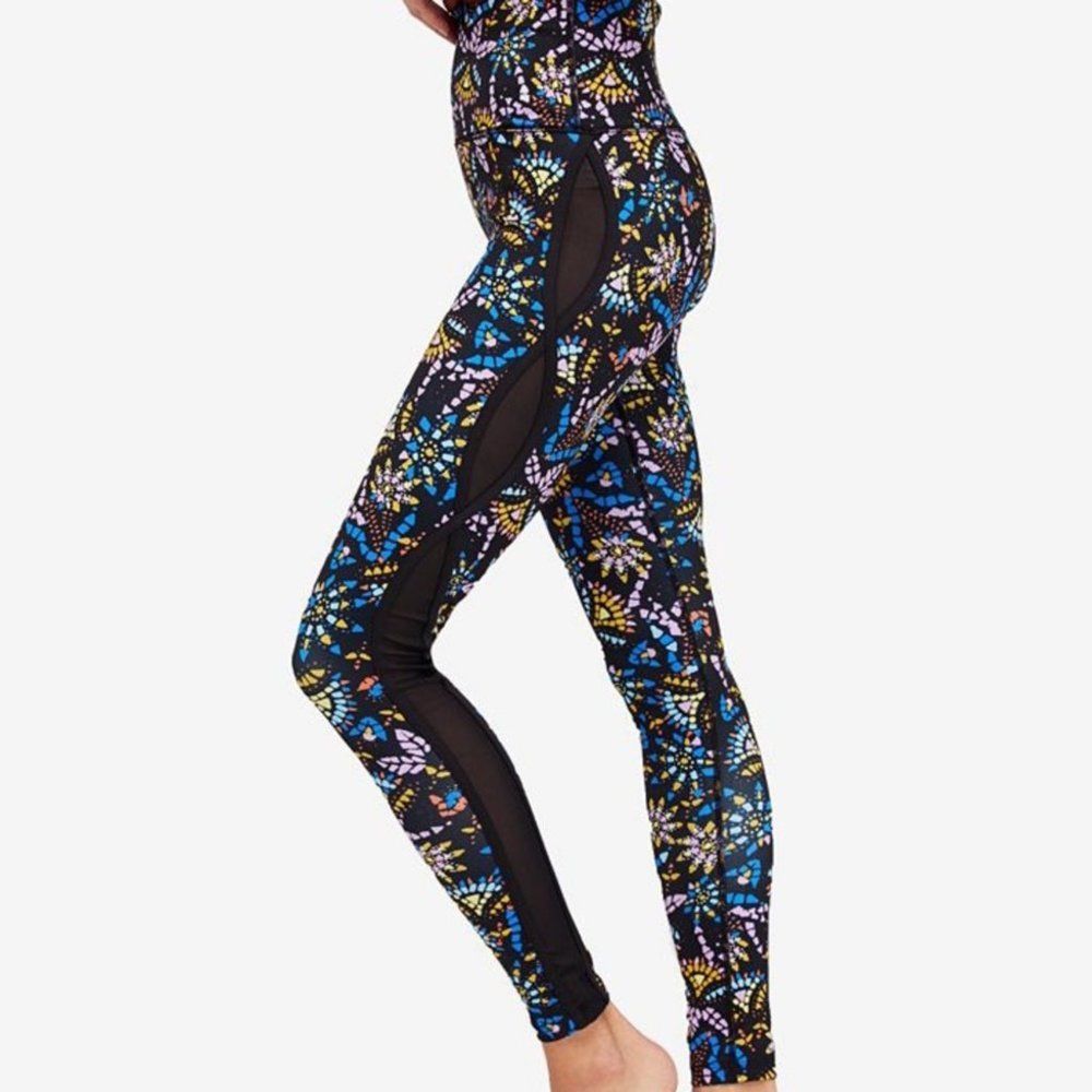Free People Multicolor Patterned Leggings